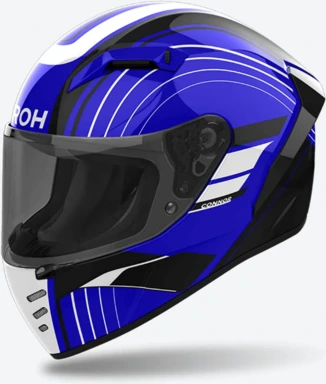 Airoh Helmet Connor Achieve Blue Gloss, S