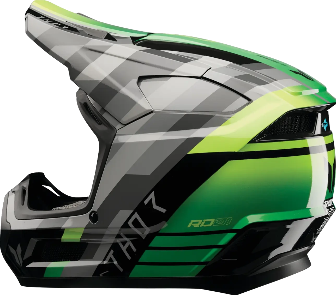 HELMET FLEET YTH CAMBER BK/GN S