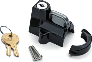 Kuryakyn Helmet lock black 22mm