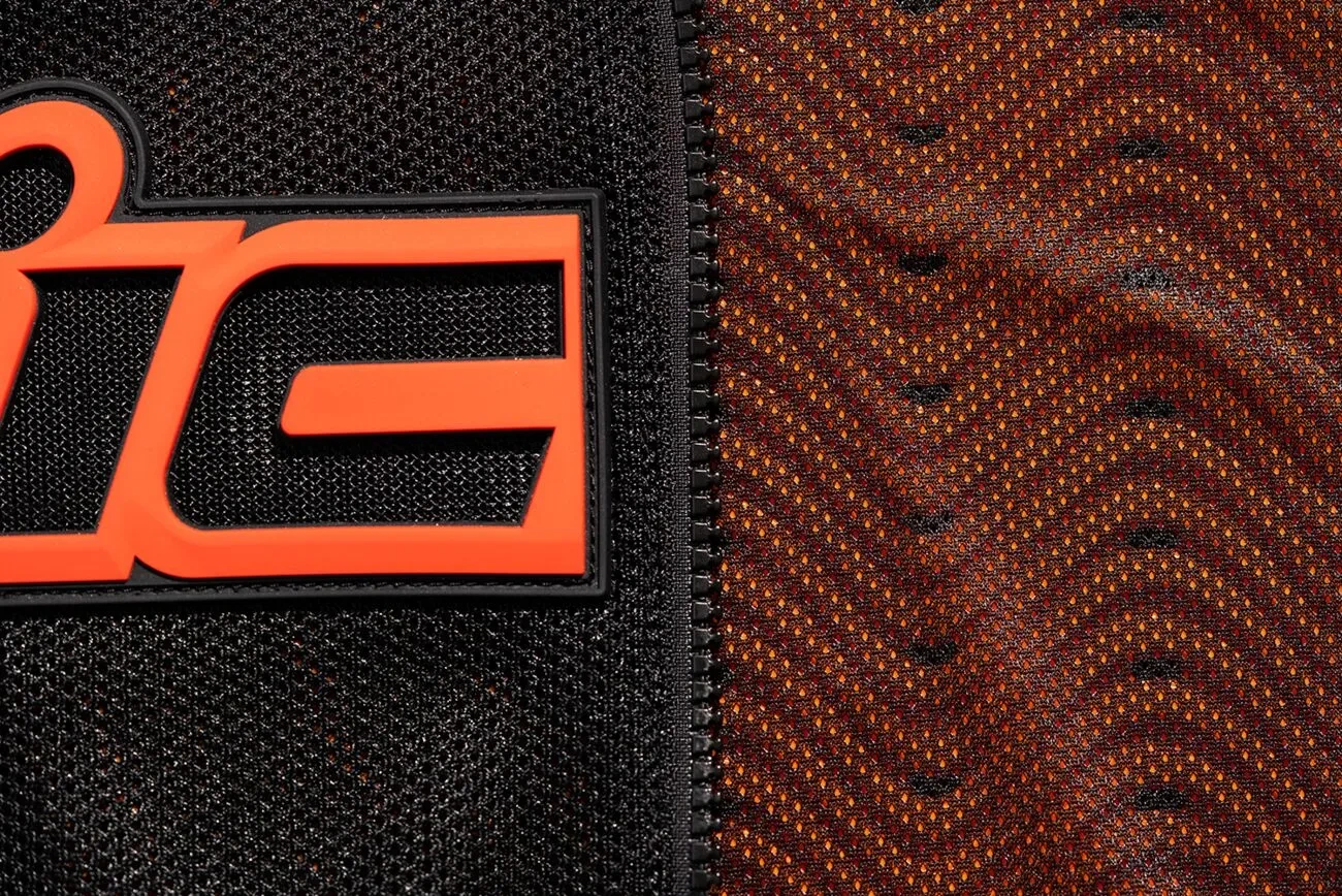 JACKET MESH AF LEATHER CE RED SM