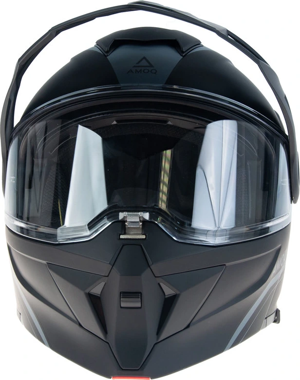 AMOQ Ballast Electric visor Helmet Black/grey, XS