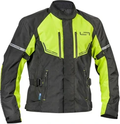 Lindstrands textile jacket Lomsen Black/HV yellow, 48
