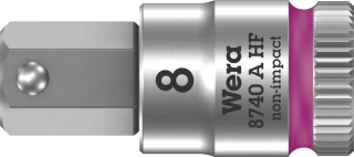 Wera Zyklop 1/4" Hex socket bit w/ holding function - Metric