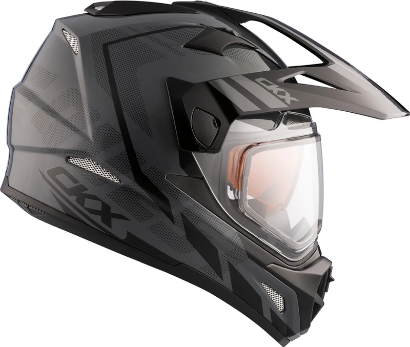 CKX Helmet QUEST RSV Moosek w electric visor Grey, XS