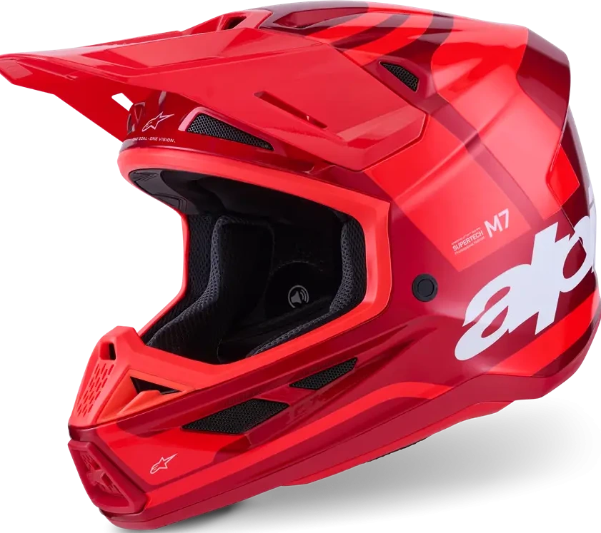 HELMET SM7 CORE RED-GLOSS XS