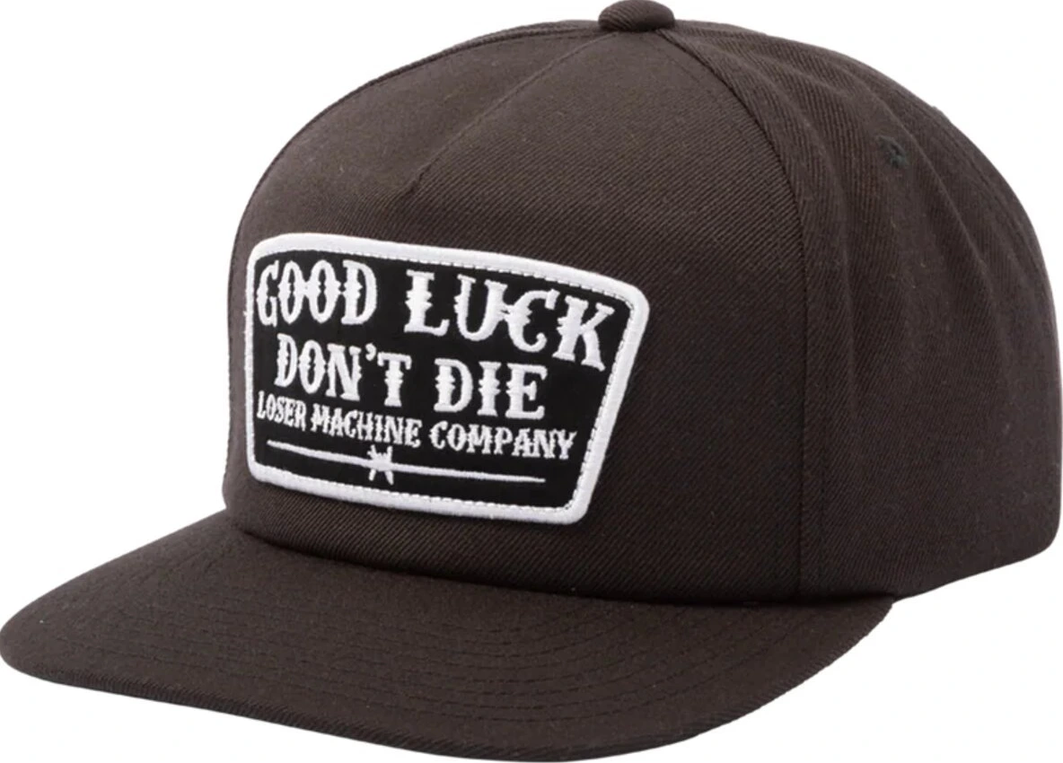 Loser Machine Don't die cap, Black