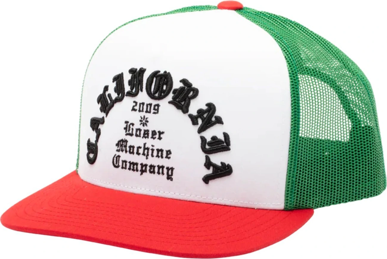 Loser Machine Fanatic cap, red, White, green