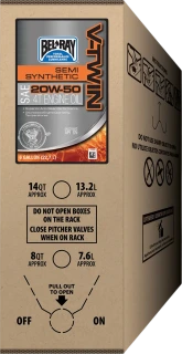 V-Twin Semi-Synthetic 4-Stroke Engine Oil