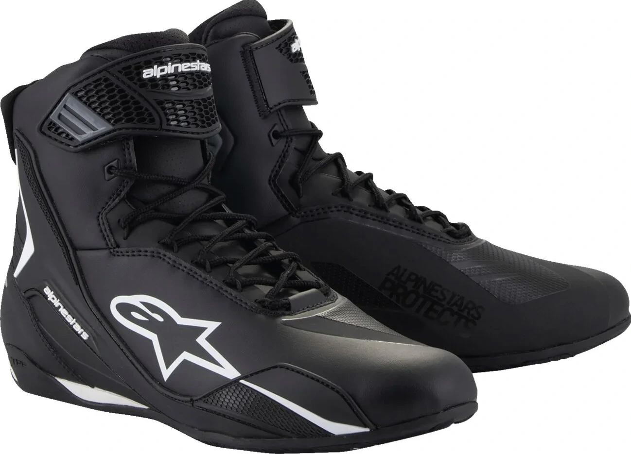 SHOE FASTER V4 BLK/WHT 7