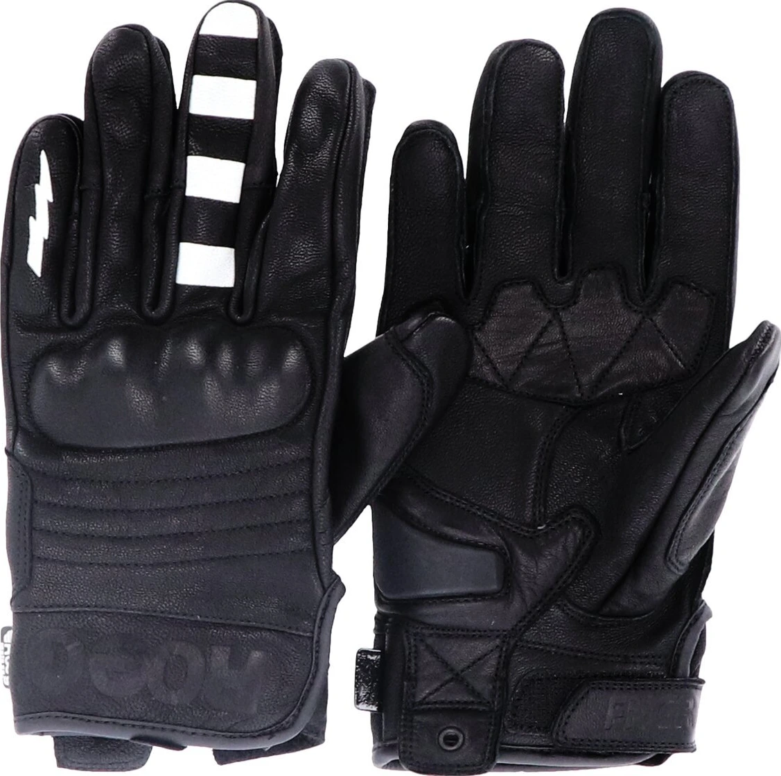 Roeg FNGR graphic gloves, Black, L