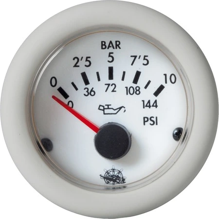 Osculati Oil pressure Gauge 0-10 bar 24v