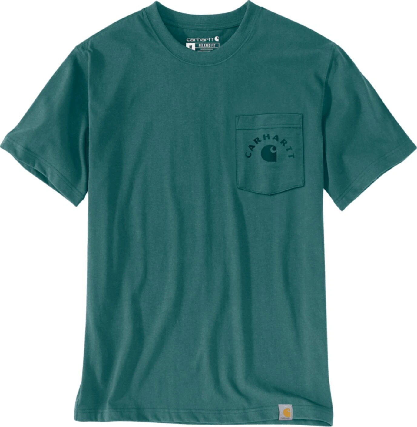 Carhartt Irvine Relaxed Work t-shirt, transformative teal Green, 2XL