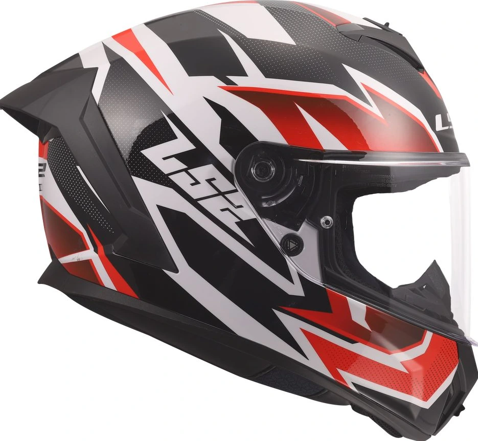 LS2 FF820 RAPID III XTREM Helmet - 3XL, White Black Red