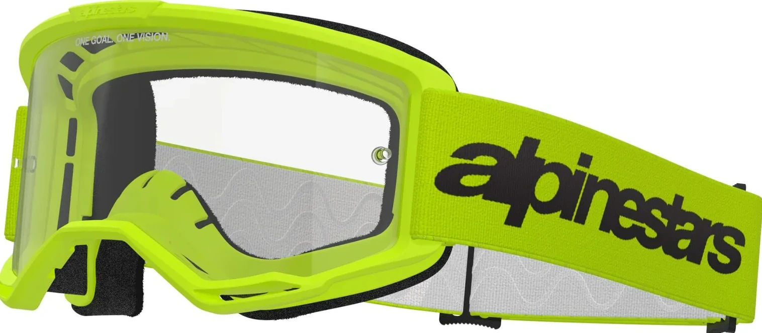 GOGGLE VISION 3 WORDMARK YLW CLEAR