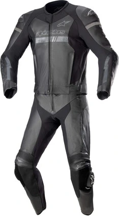 Alpinestars Leather suit GP Force Chaser V2 2 PCS Black/Black 54