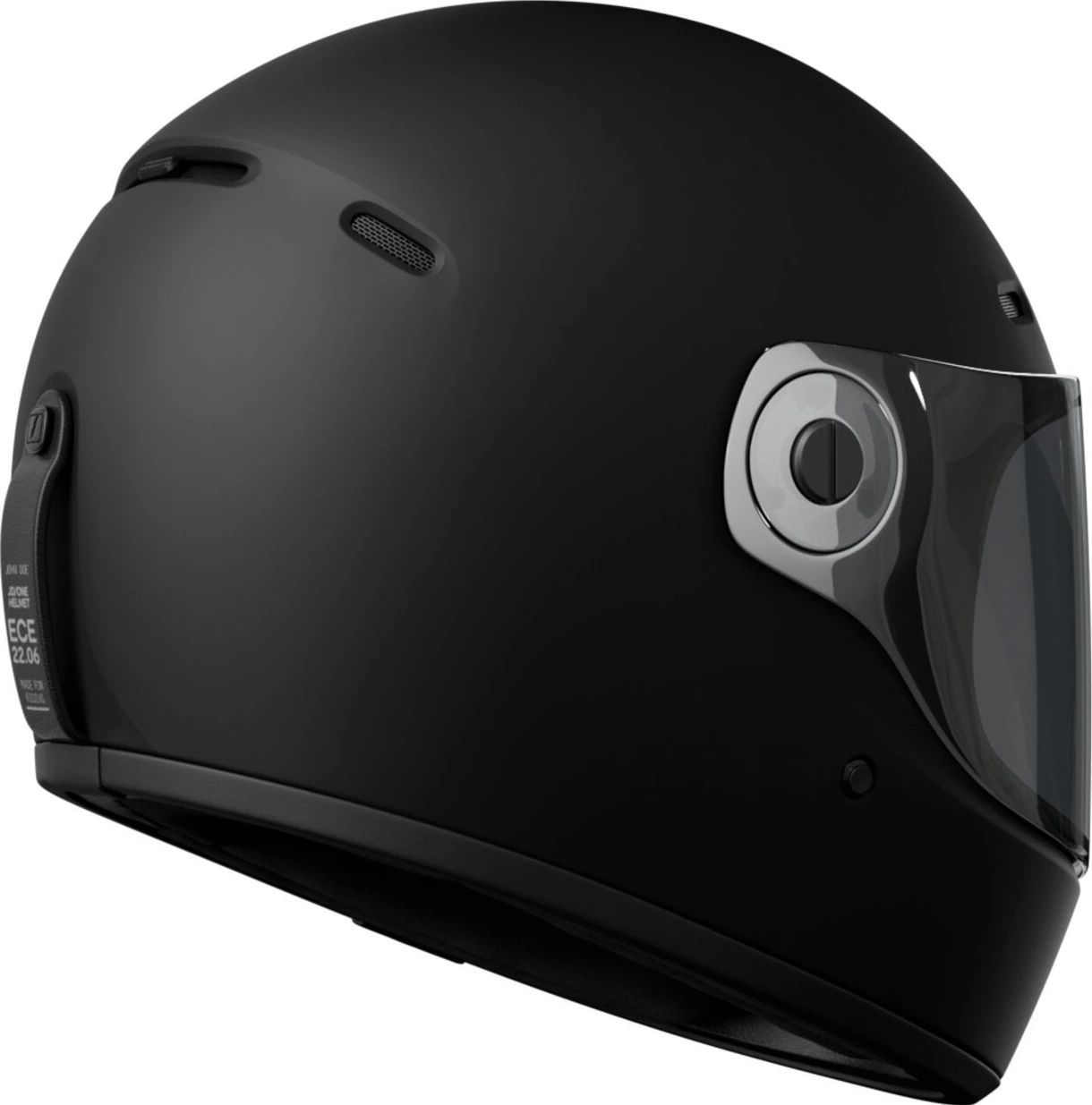 John Doe JD/ONE Frozen helmet, Black, XS, Matte