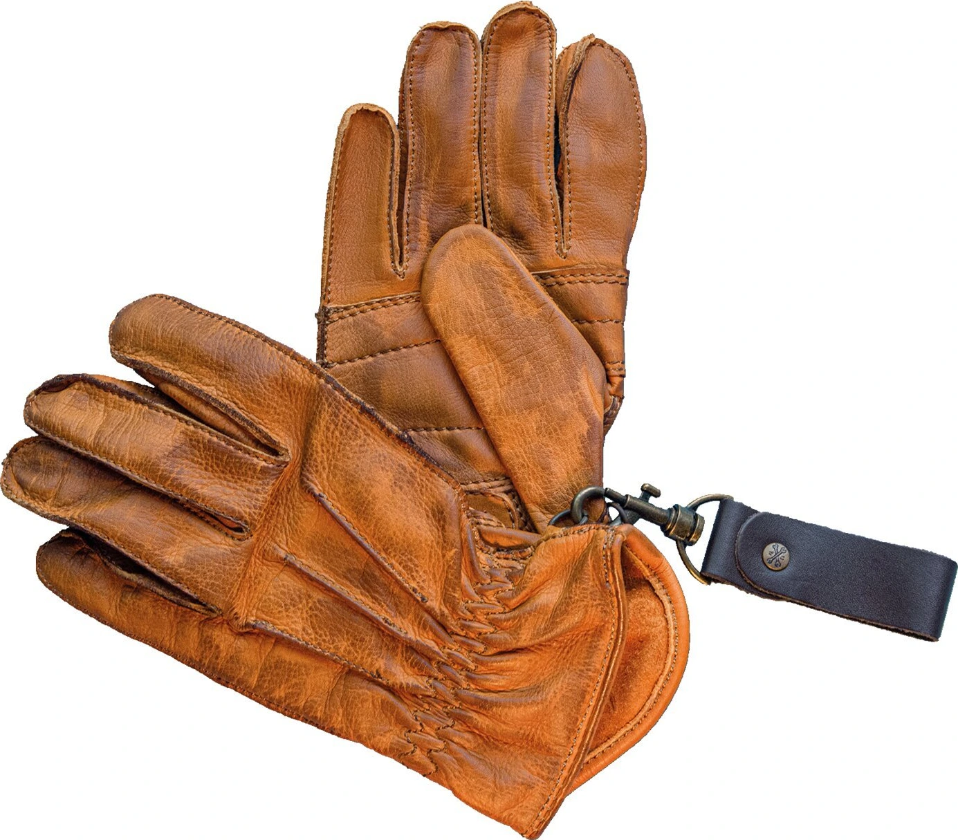 13 1/2 Lowlander gloves, cognac, 2XL