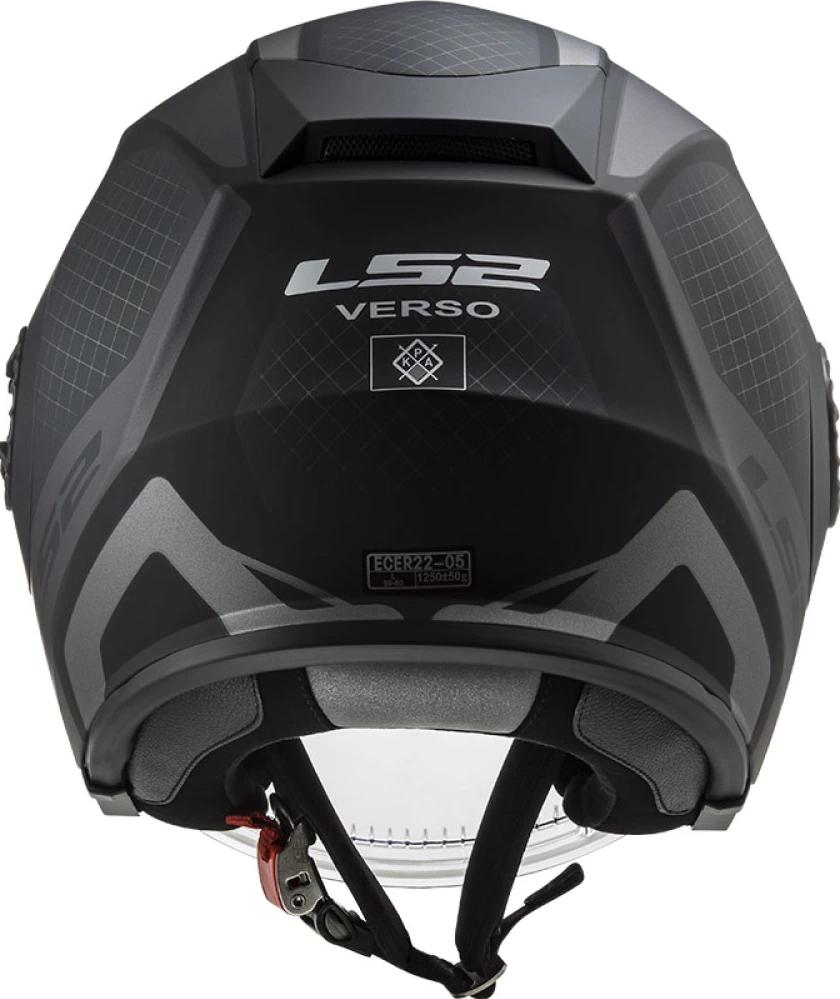 LS2 OF570 VERSO MARKER helmet - Matt Black Titanium, 3XL