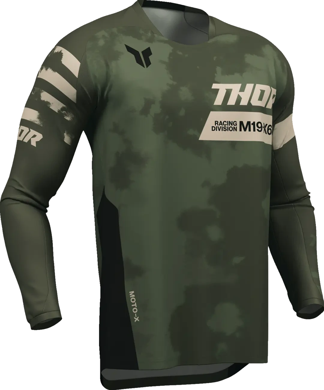JERSEY LAUNCHMODE BLEACH BLK/CAMO S