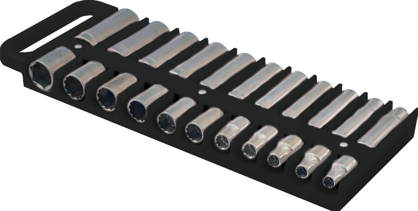 Lisle, 1/2" socket holder, Black
