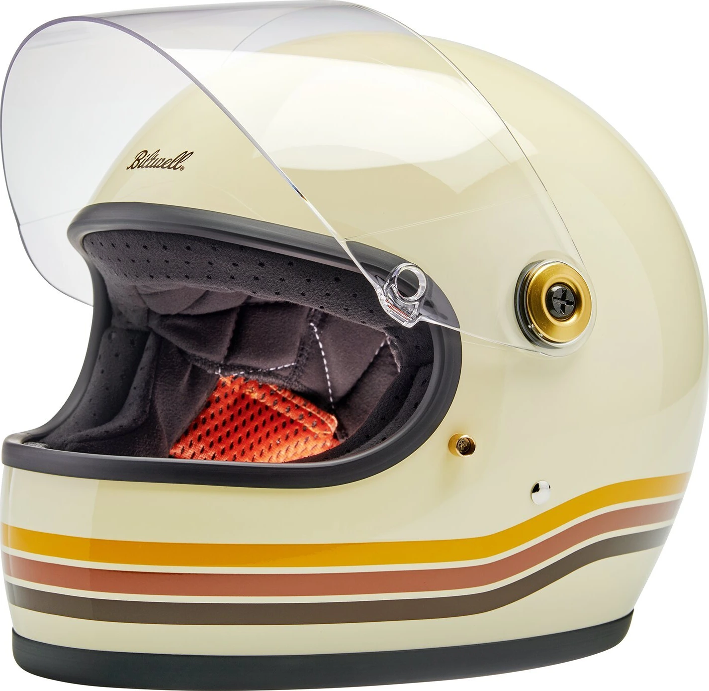 Biltwell Gringo S helmet, vintage desert spectrum Beige, XS, Graphic