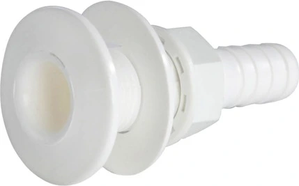 Baltas plastikinis korpuso išvadas 1 1/4"