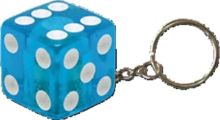 Triktopz Dice key chain