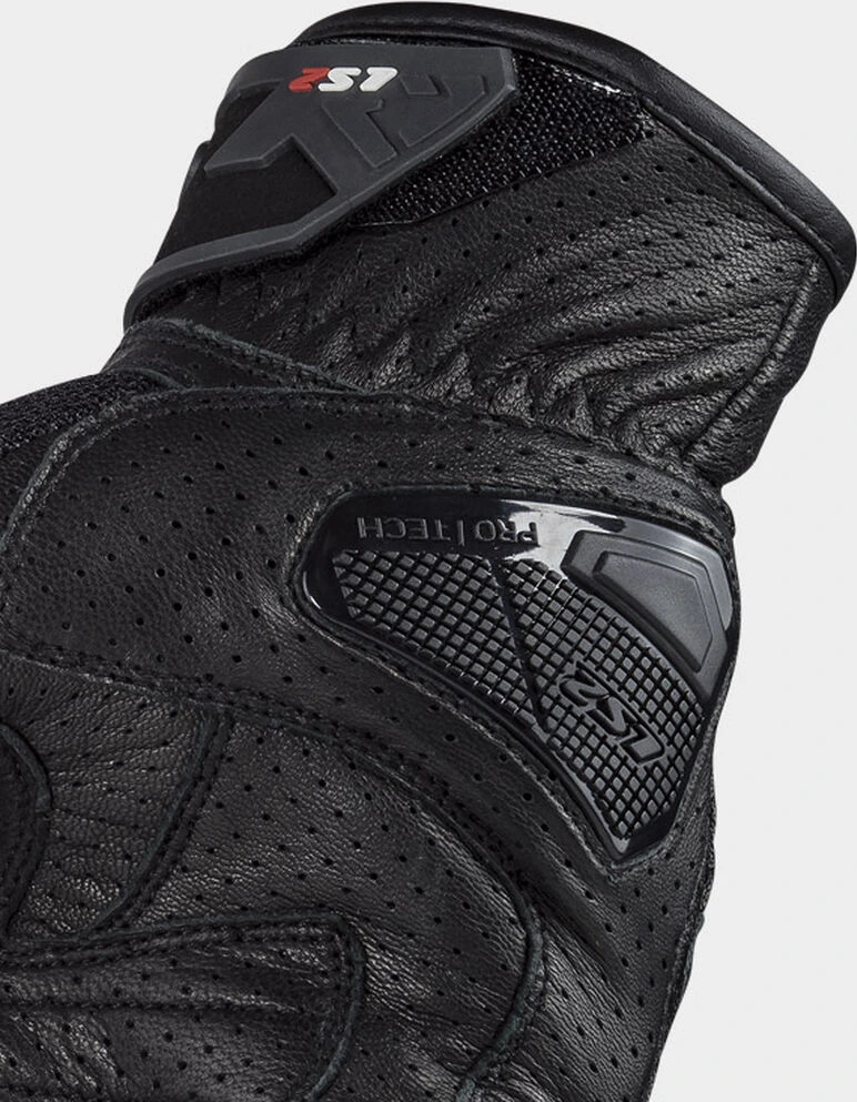 LS2 Air Raptor Man Gloves - S, Black