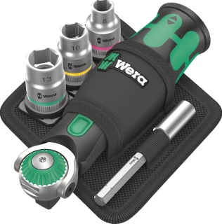 Wera, Zyklop Pocket set 2 with Metric sockets