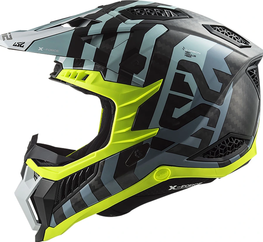 LS2 MX703 C X-FORCE BARRIER helmet - M, Sky Blue