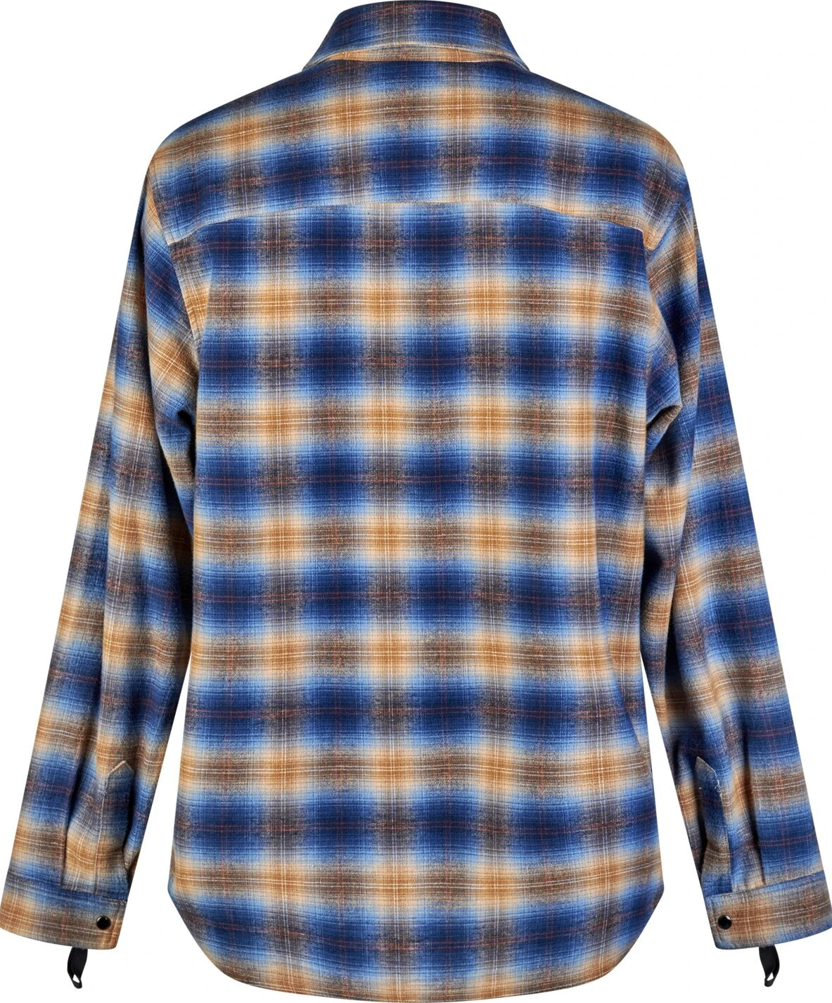 Biltwell HI Test Flannel shirt, baja Blue, 3XL