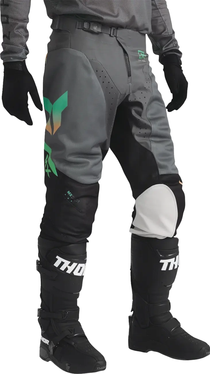 PANT LAUNCHMODE-VENT RAPTOR BLK/CHAR 32