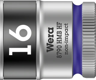 Wera Zyklop 3/8" socket with holding function - Metric 16.0