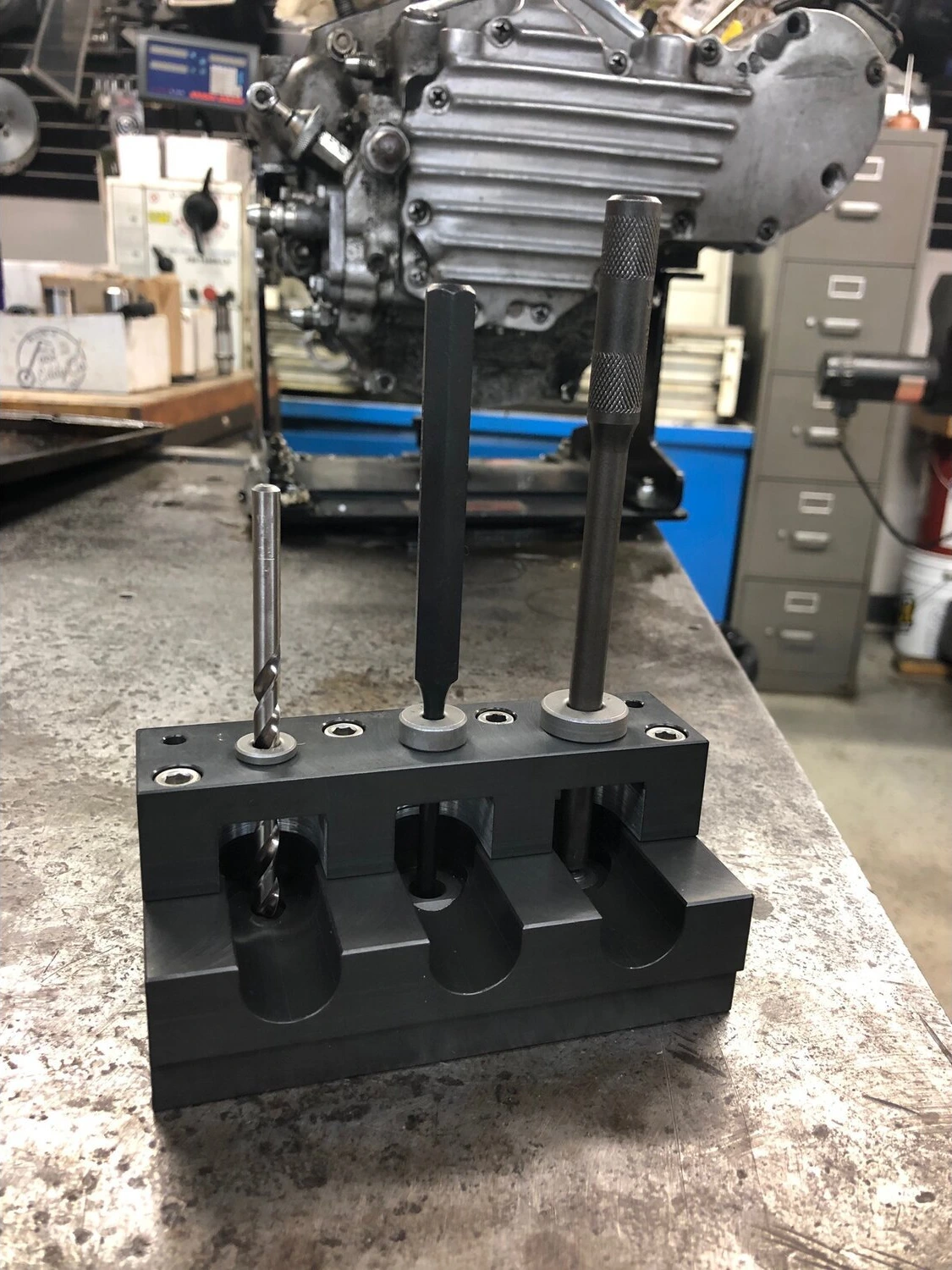 Fast Eddy, tappet roller rebuild tool