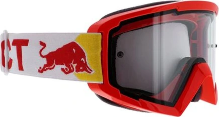 Spect Red Bull Whip MX Goggles Singel lens red clear