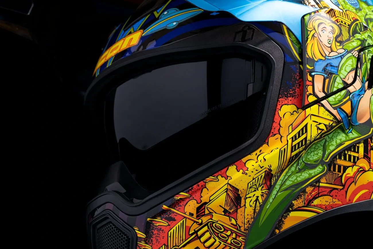 HELMET AIRFLITE BUGOID BLITZ BLUE XS