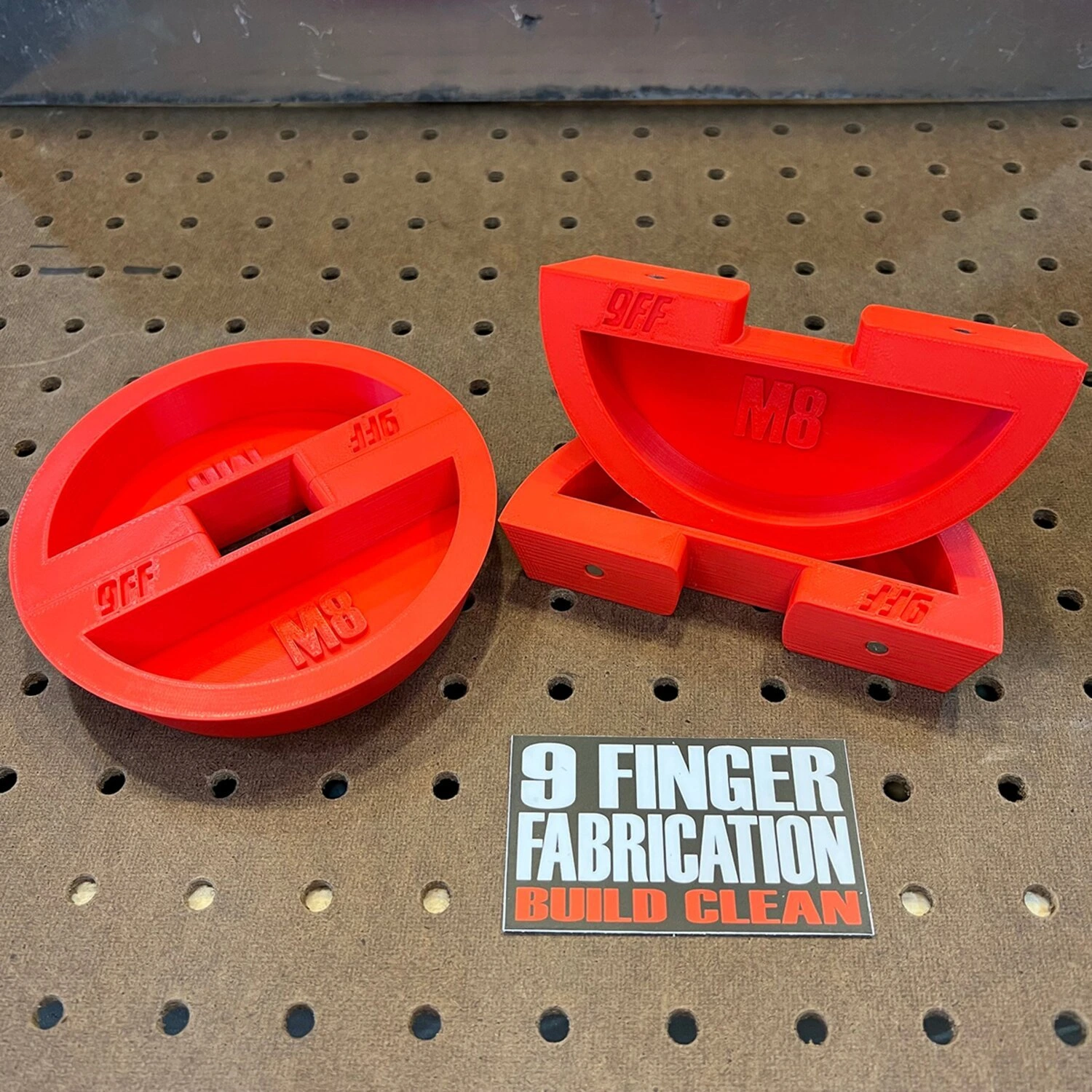 9Finger Fabrication, M8 engine case bore plug set