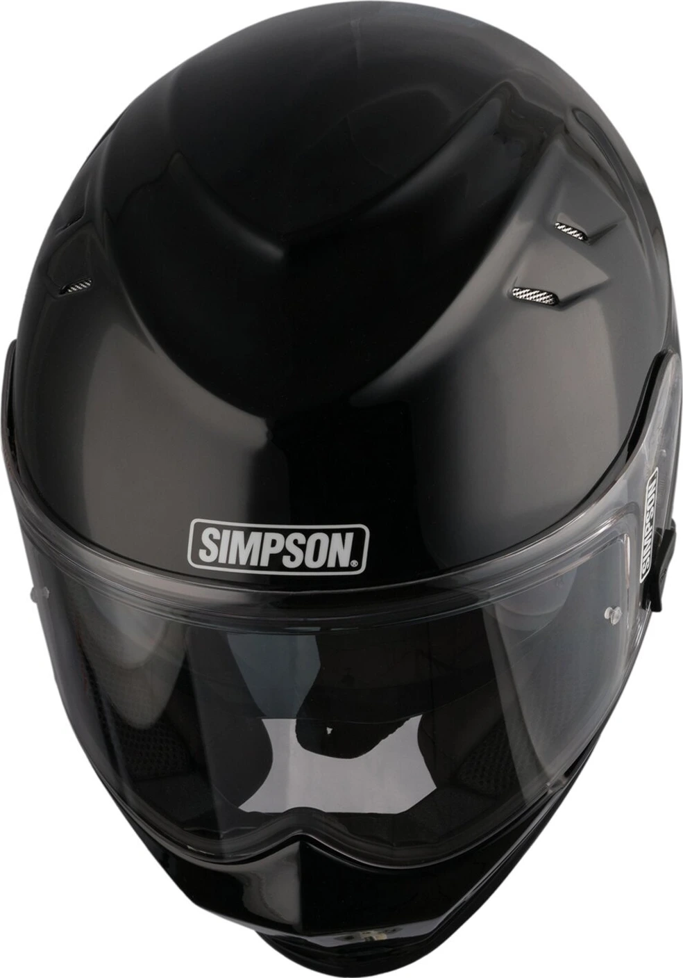 Simpson Venom helmet, black metal, XS, Gloss