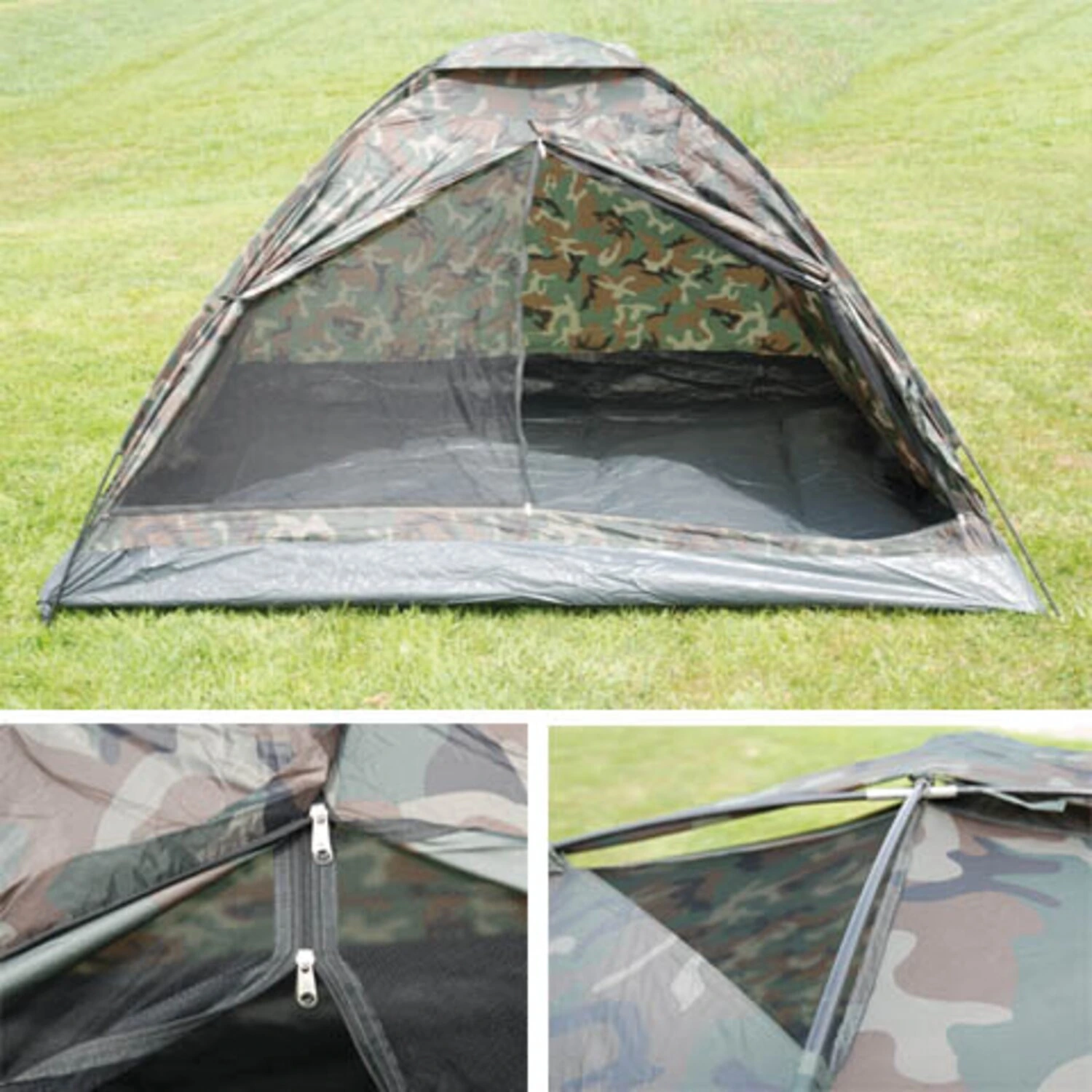Fostex 2-person tent, Camouflage