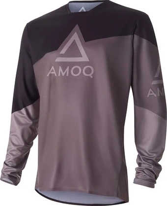 AMOQ Ascent Strive Jersey Black/Grey, S