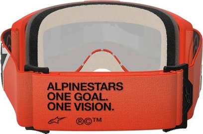 Alpinestars Goggle Vision 5 CORP ORANGE Mirror Red/