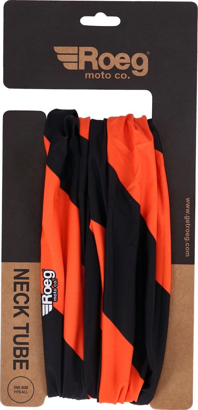 Roeg Striped tunnel, orange, black