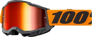 Glossy Gray / Gray, Orange, Red / Mirror, Red