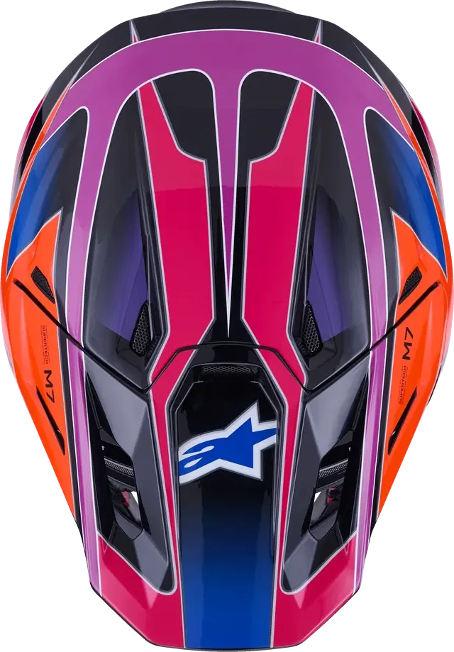 HELMET SM7 FUSE BLU/PU/PINK XS