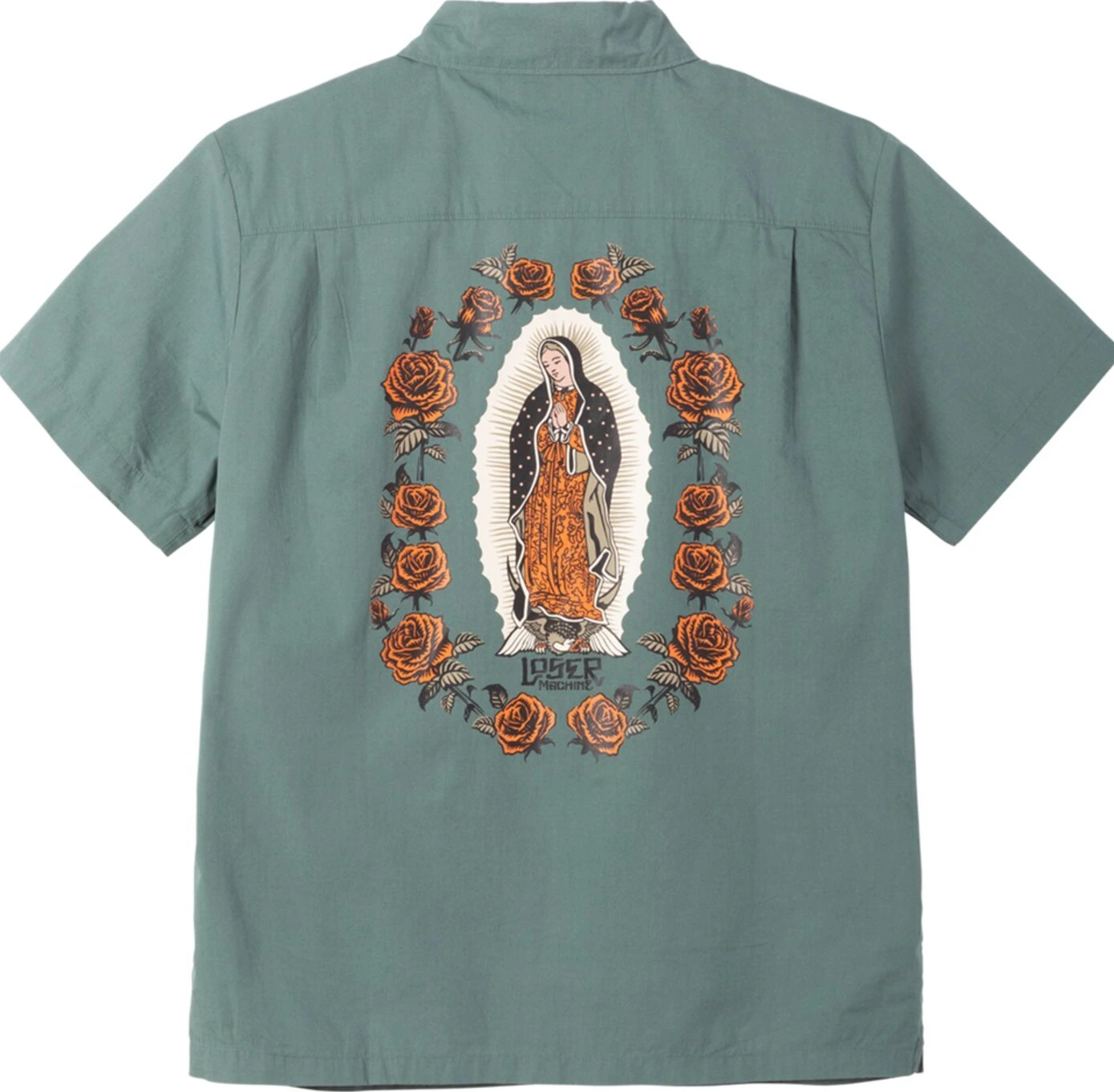 Loser Machine Guadalupe shirt green, L