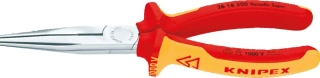 Knipex snipe nose pliers with side cutter 200mm VDE
