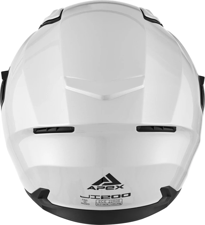 APEX Helmet JI200 Solid pearl white S