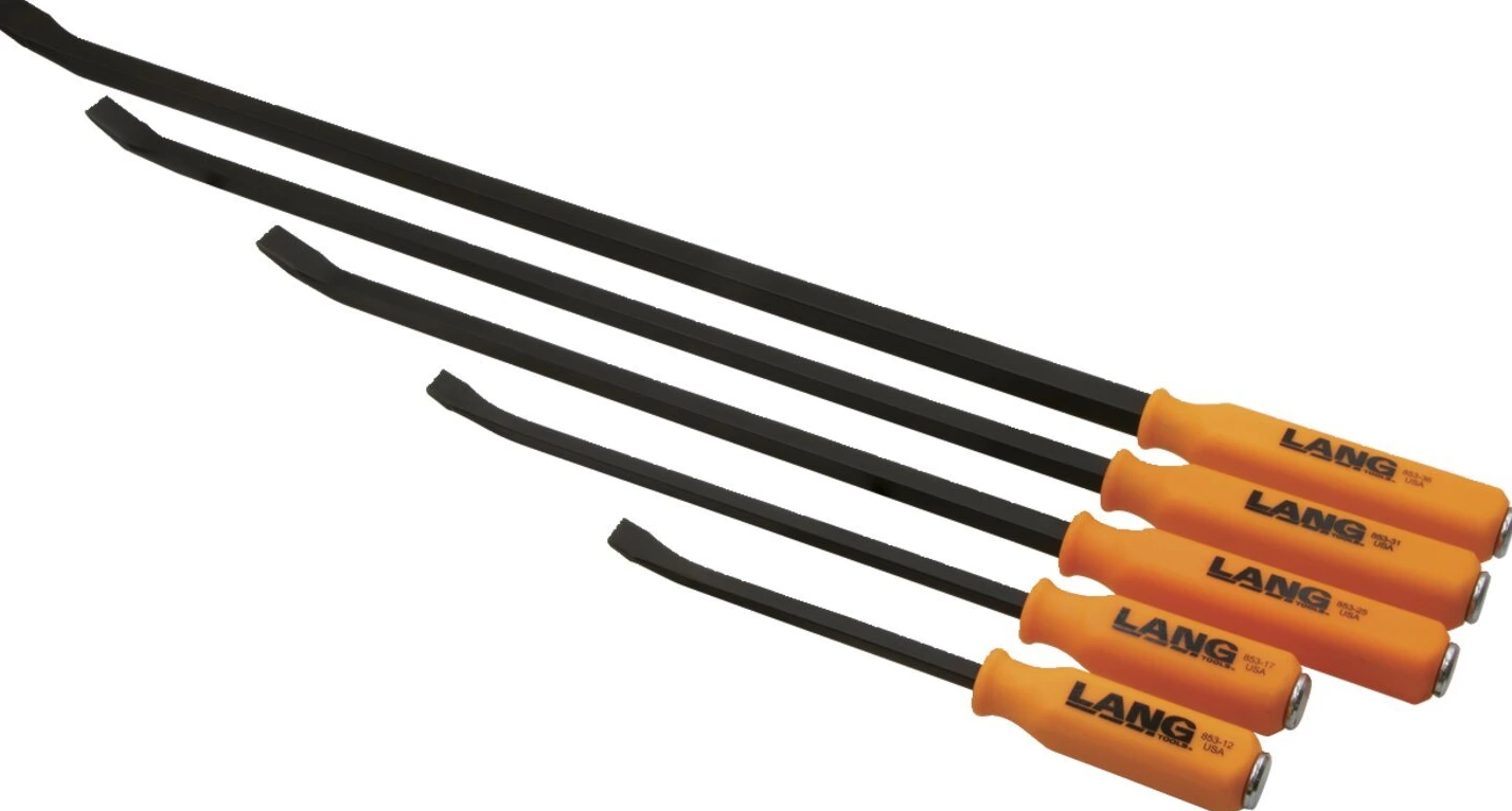Lang Tools, монтажные ломики. Набор из 5 предметов, Оранжевый