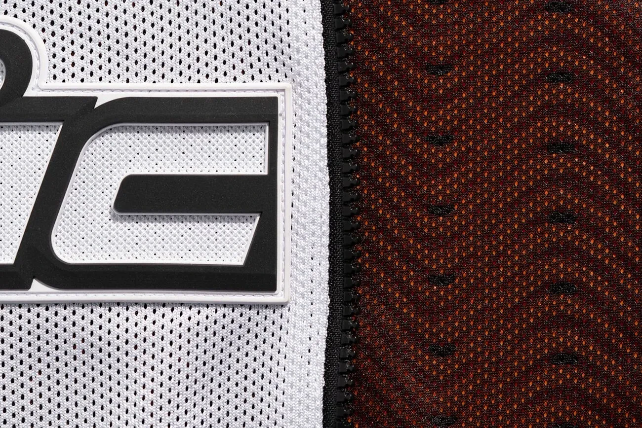 JACKET MESH AF LEATHER CE WHITE SM