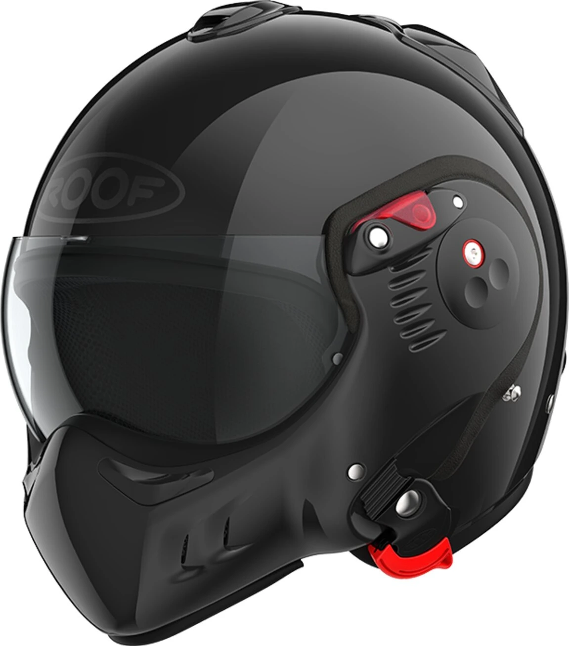 Roof Boxer Alpha helmet, Black, M, Gloss